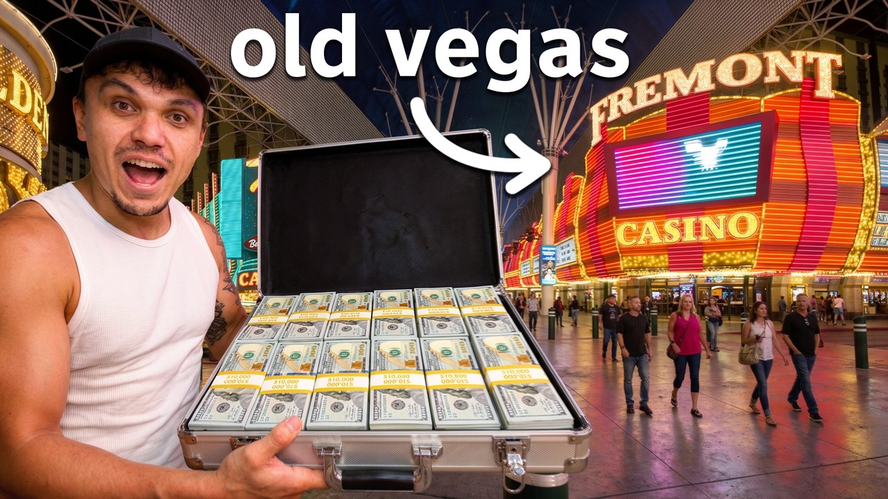 Gambling At New vs Old Las Vegas!