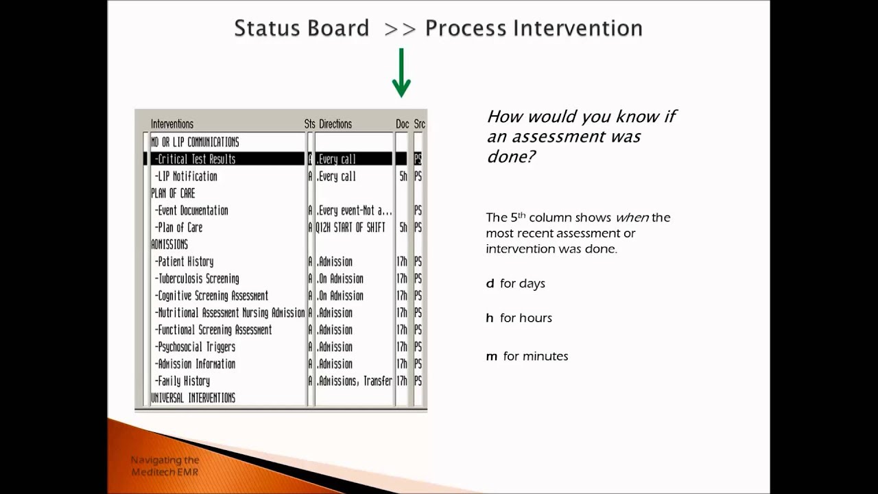 Nurse Training Video for Meditech Part 1