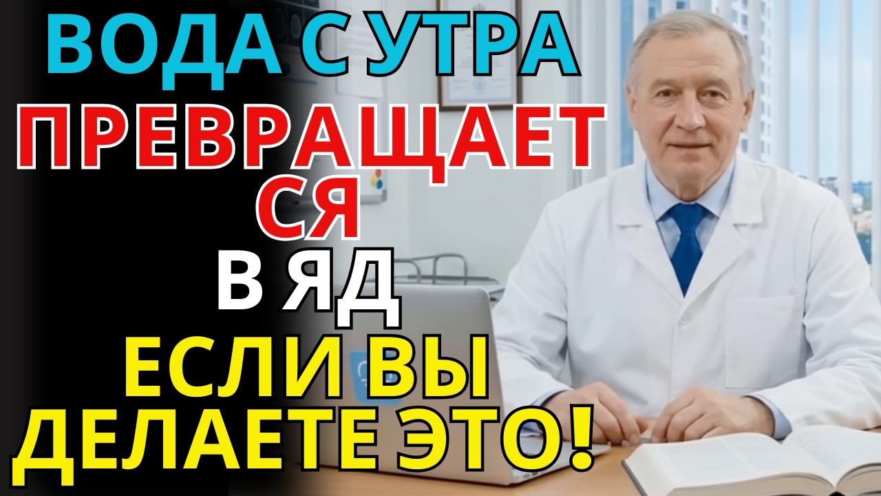 Я прошу вас: не пейте воду так по утрам — особенно после 60 | СЕРДЦЕ ЗДОРОВО
