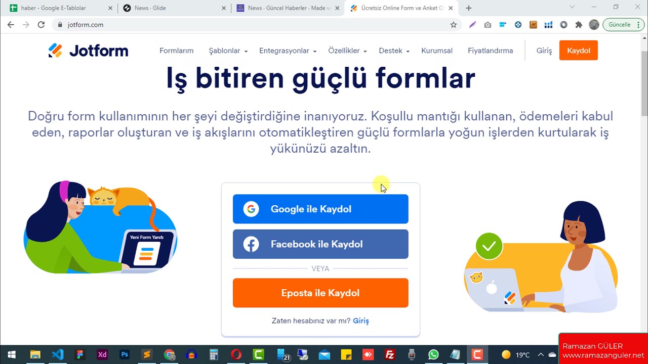 JotForm Nedir Nasıl Kullanılır