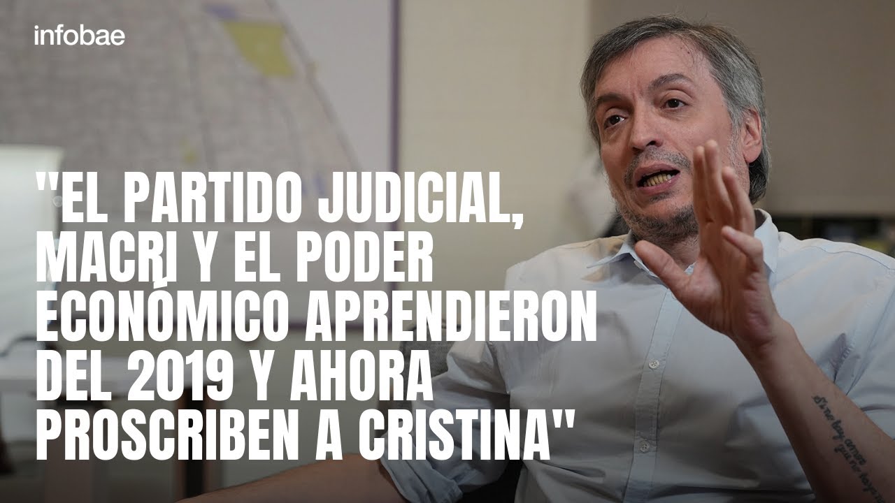 Máximo Kirchner habló en exclusiva tras una semana signada por la condena a la ex presidenta