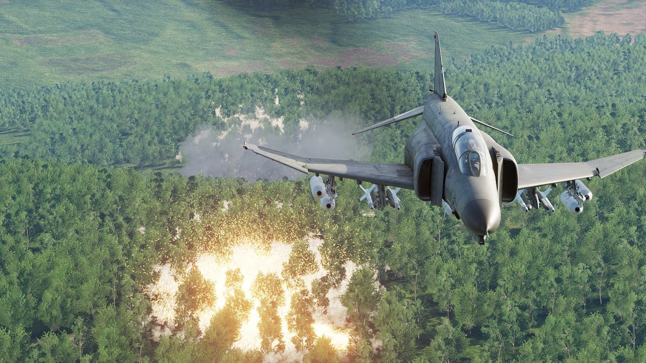 DCS Cold War Germany - Phantom - Cluster Bombs at the Fulda Gap