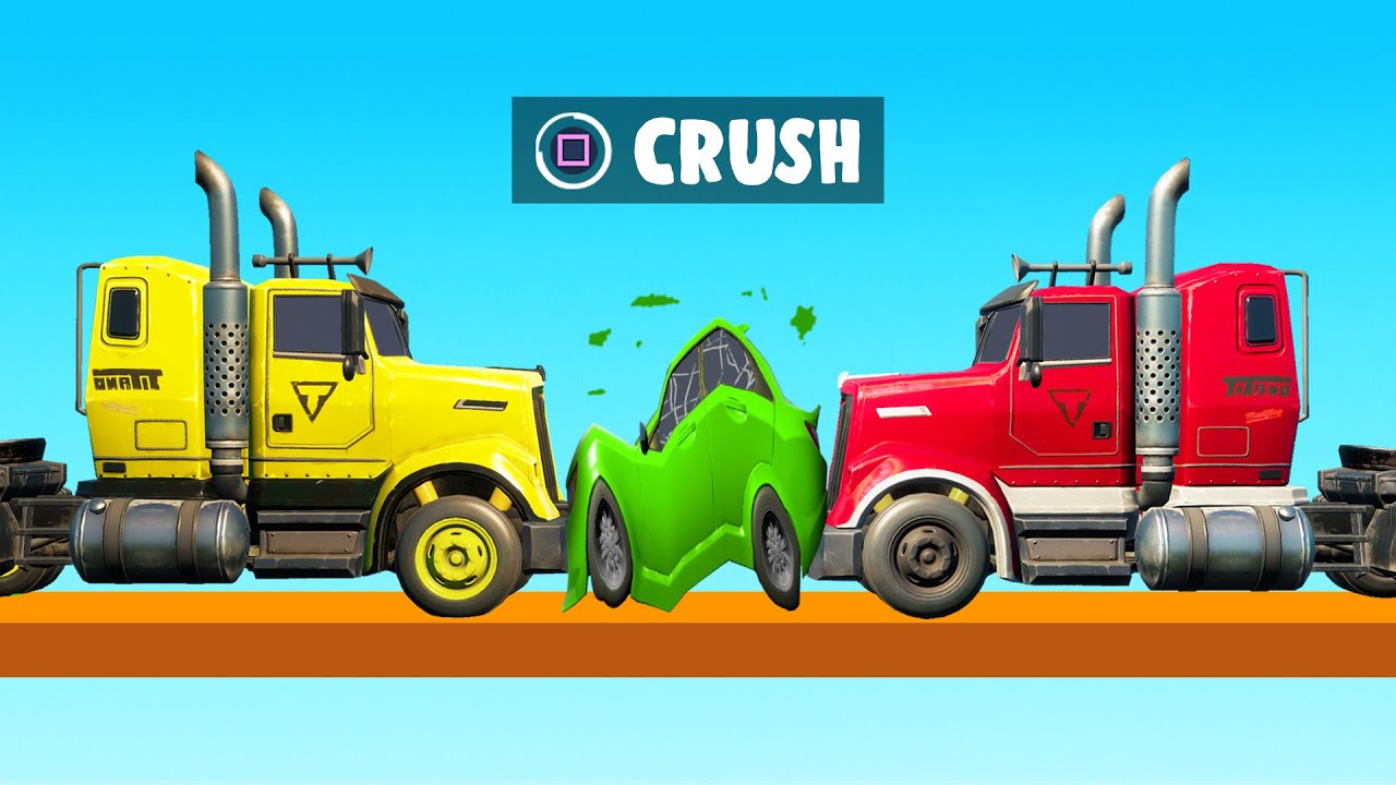 New TRUCKS vs CARS Smash! (Fortnite)