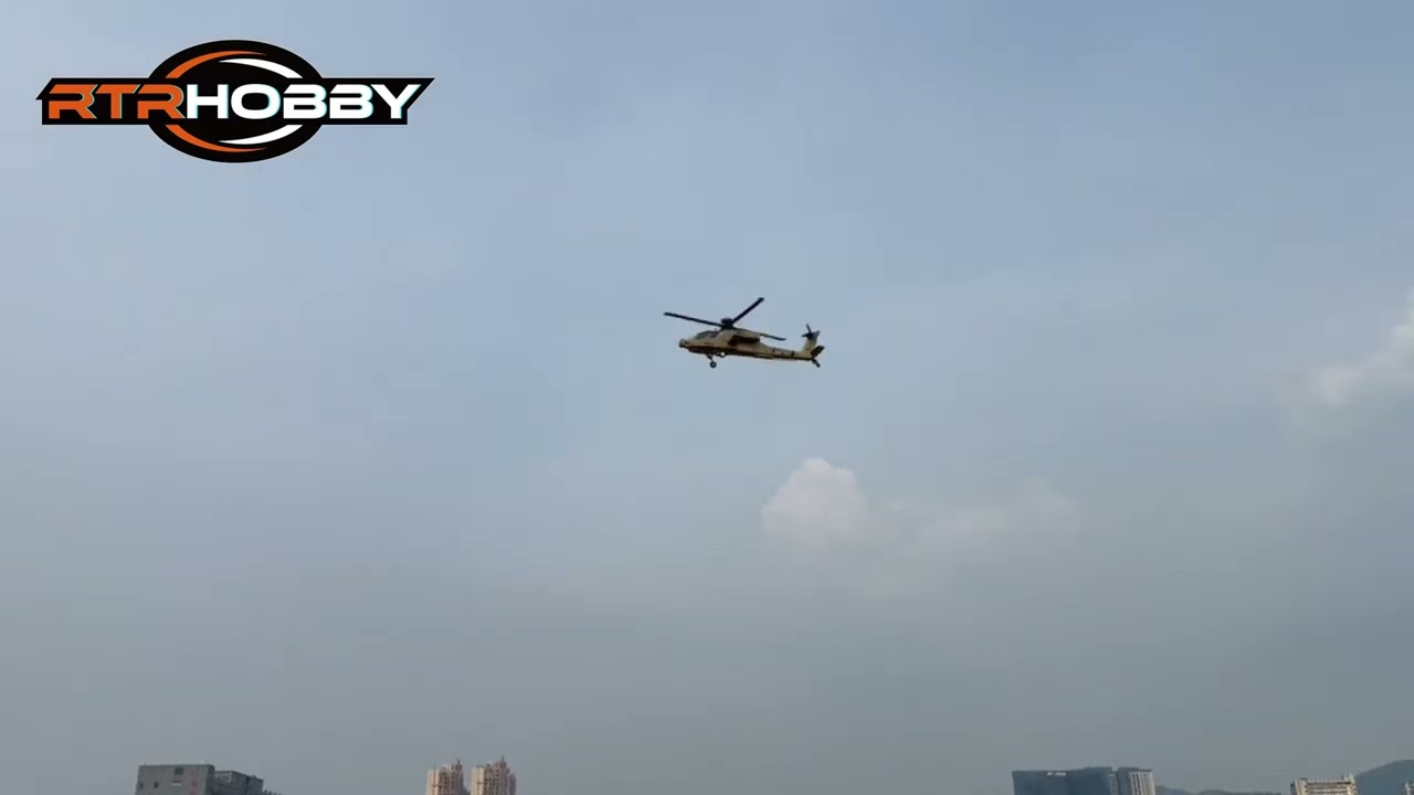 F11-N AH64 Apache RC Helicopter #rtrhobby #rchelicopter #helicopter #helicopterflight #apache
