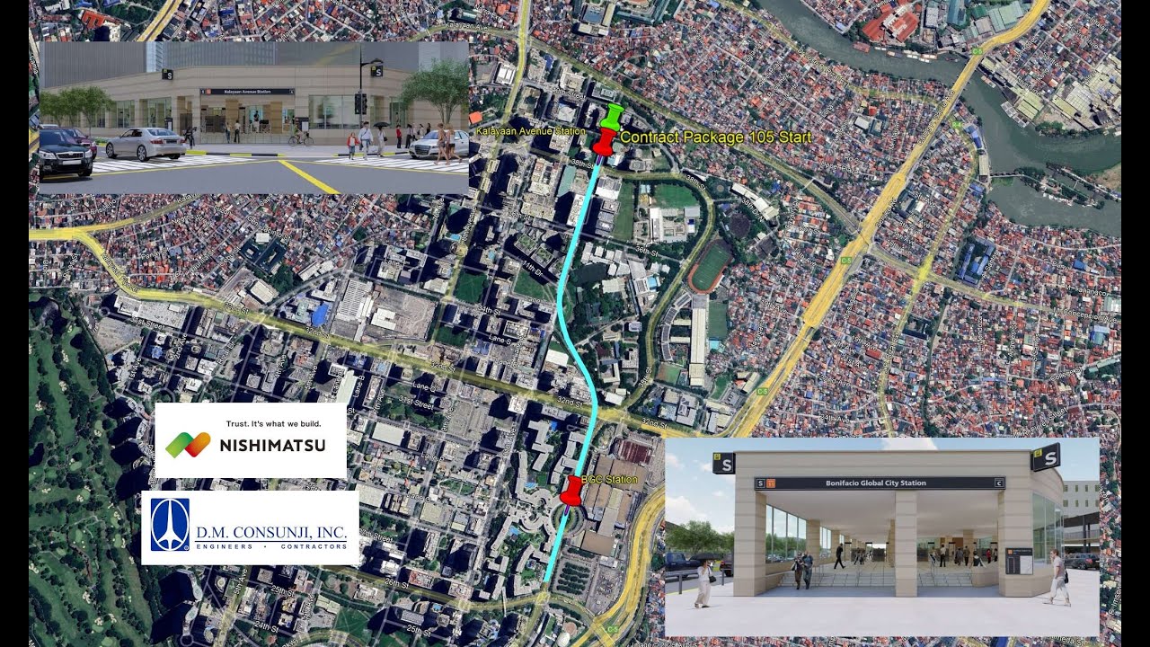 Metro Manila Subway Project  Contract Package CP-105 Update (Nov. 17, 2025)