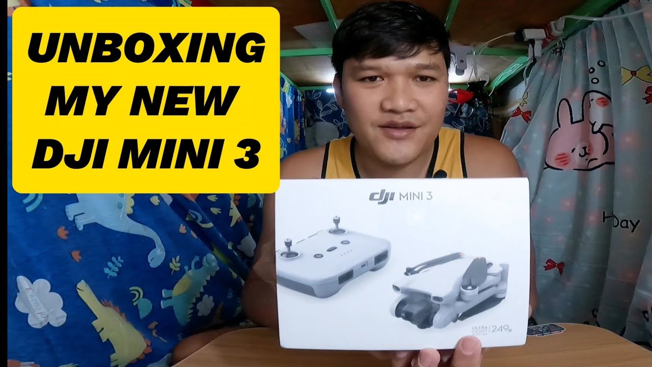 DUMATING NA ANG DRONE NA PANGARAP KO! | UNBOXING DJI MINI 3