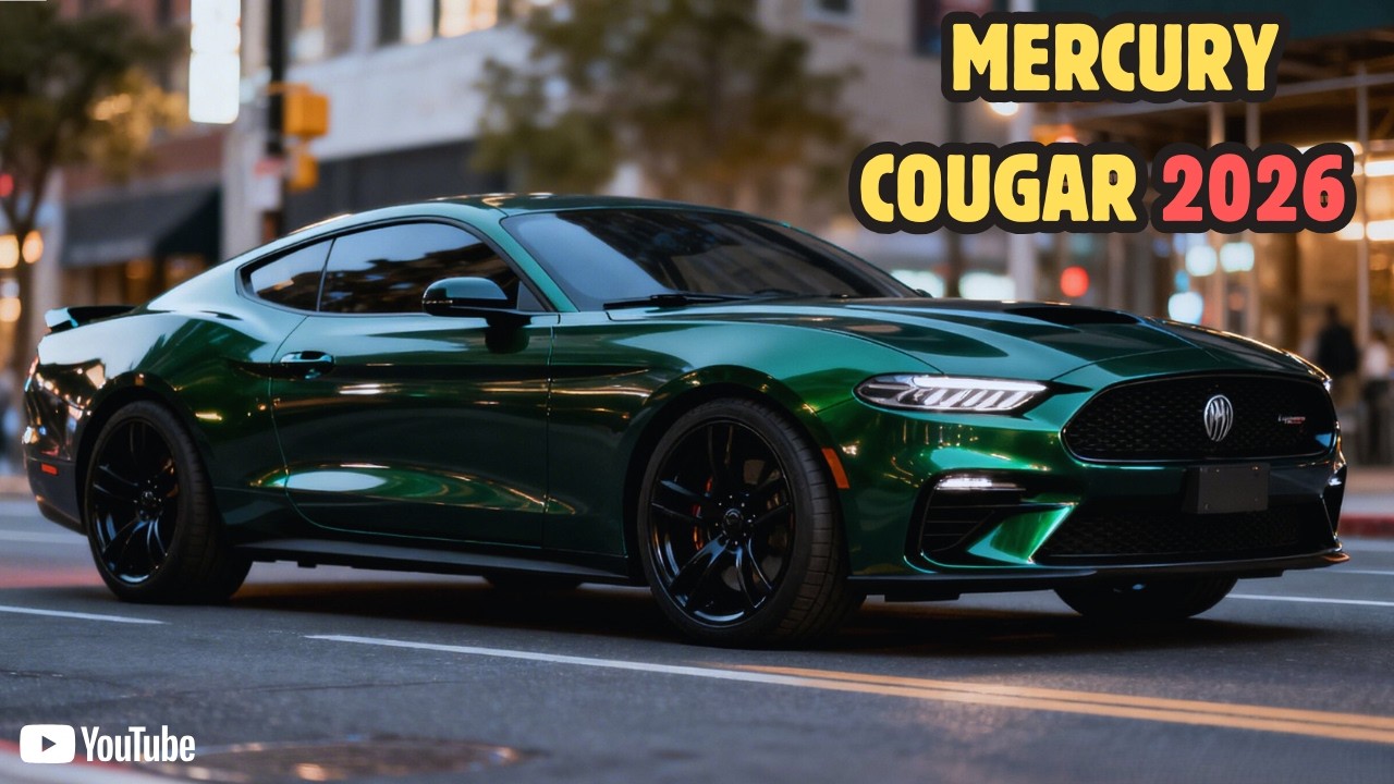 2026 Mercury Cougar...Legendary Models Revived And Much More Savage!
