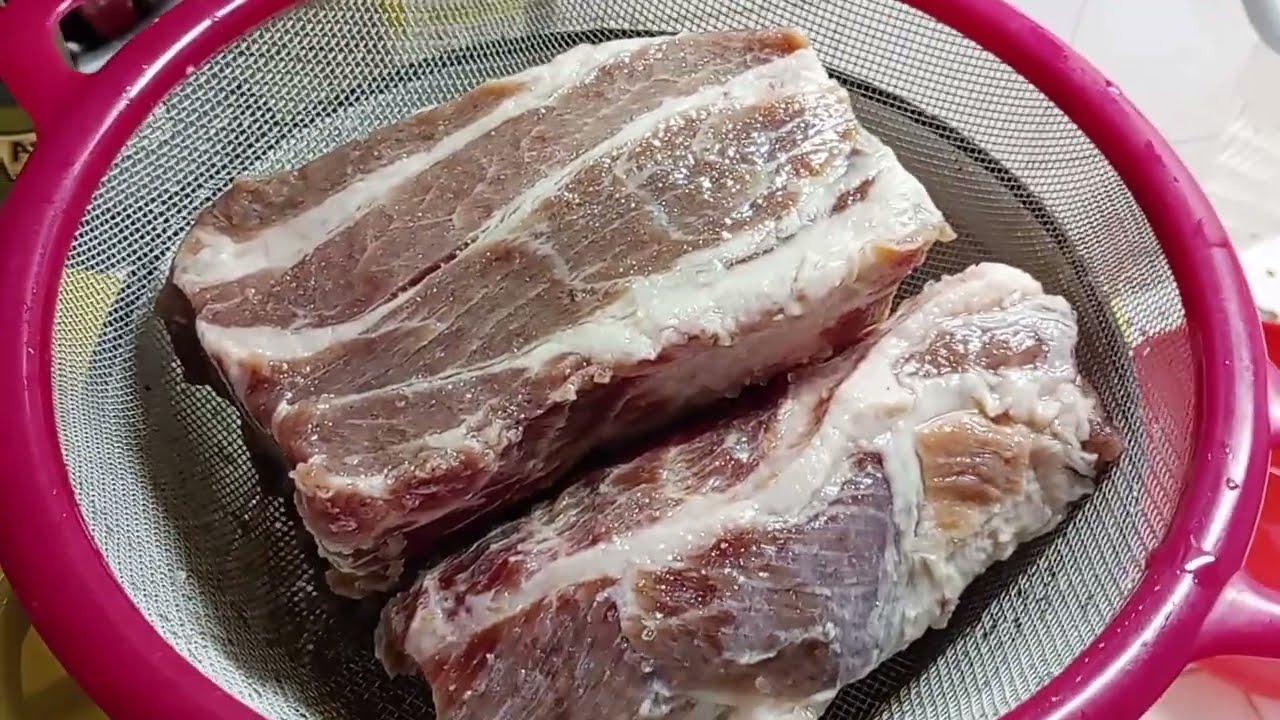 Сушен свински врат