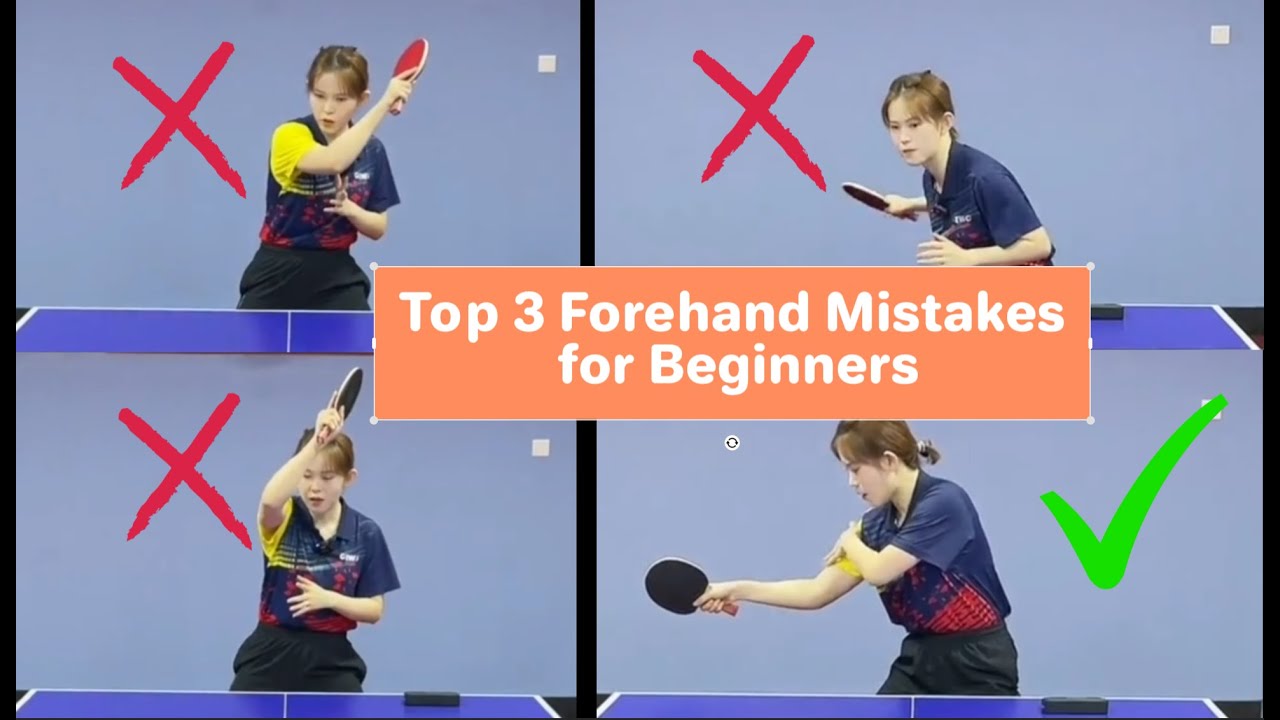 Top 3 Forehand Mistakes for Beginners