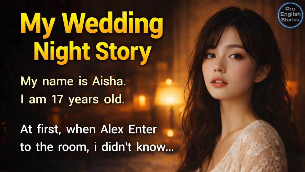 My Wedding Night Story ✅️ | Emotional English Story for Beginners  | Learn English Through Story