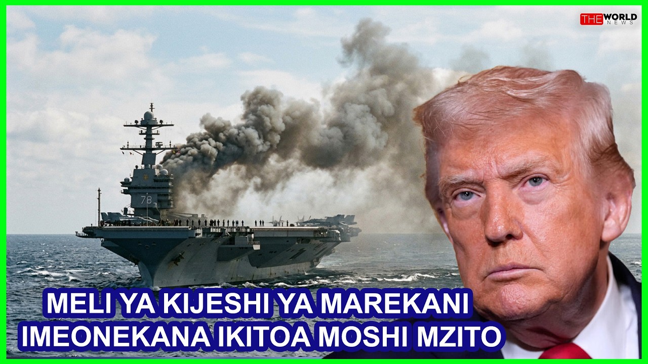 Военный корабль USS Gerald Ford подвергся серьёзному нападению | Предположительно, его отправили ...