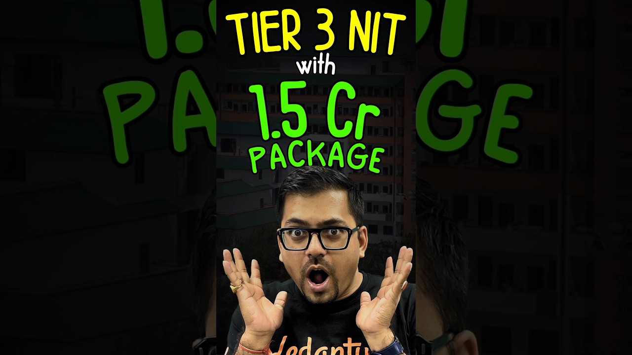 😱This Tier 2 NIT got 1.5 Crores Package😱#jee #jee2025 #nit #nithamirpur #hamirpur #iit #iitjee