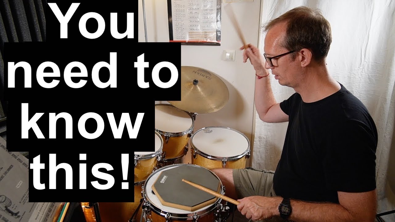 These 4 control-strokes will change your drumming! Practice pad lesson and drumset applications