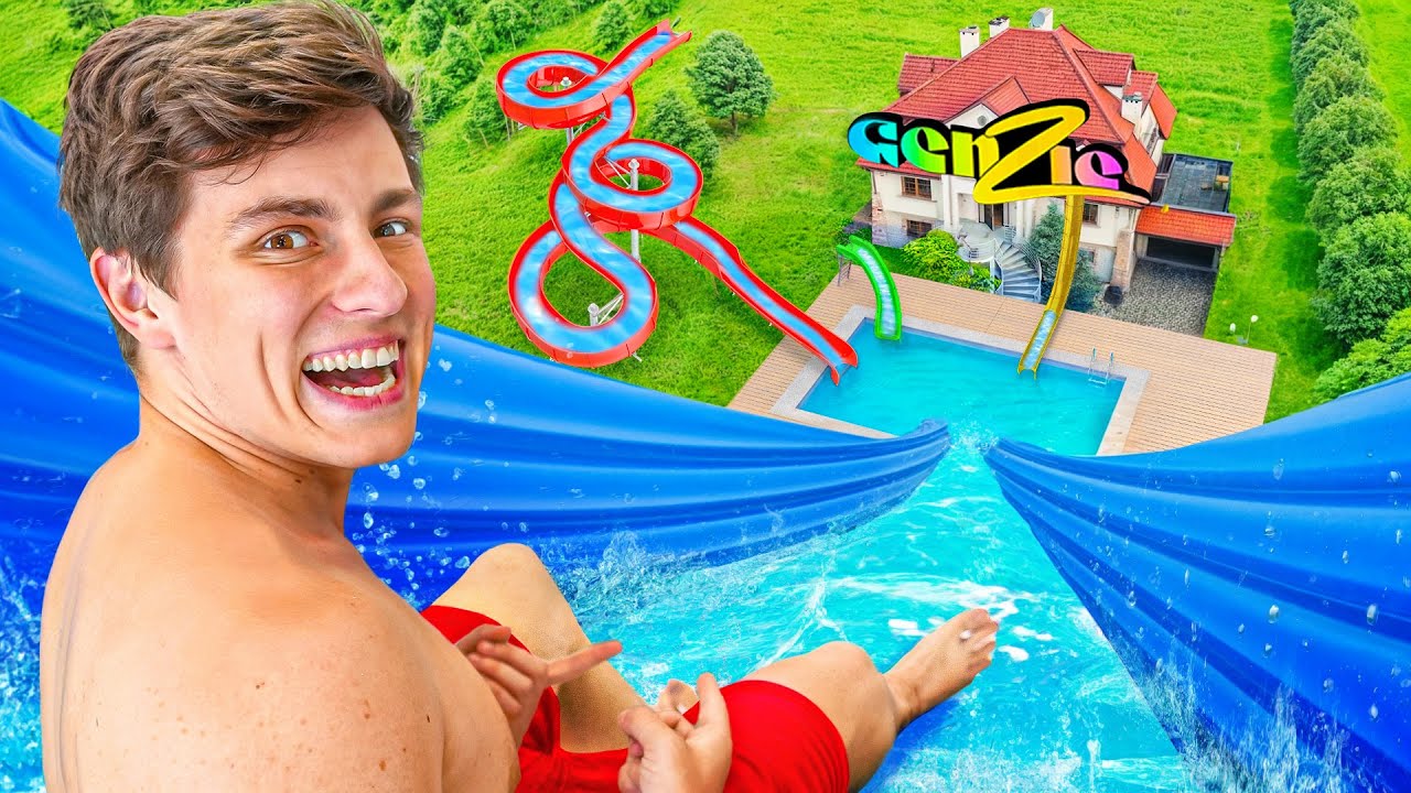 ZBUDOWAŁEM SEKRETNY AQUAPARK w DOMU GENZIE