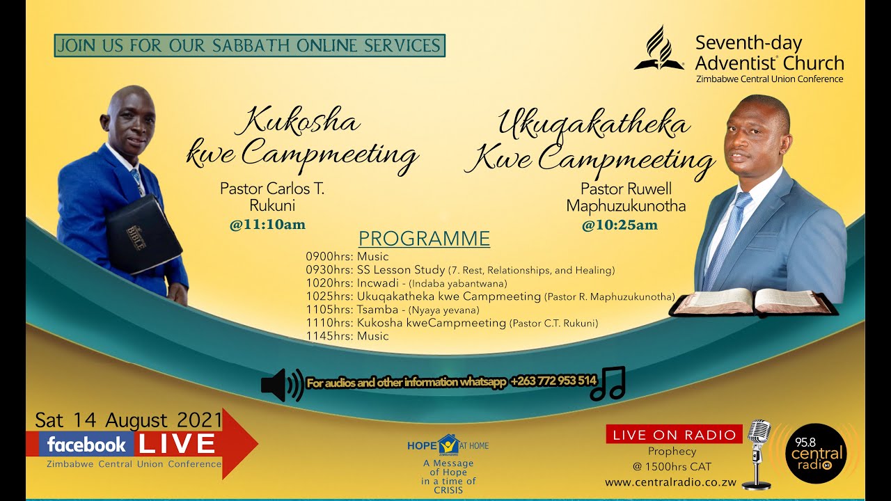 14 August Worship Services