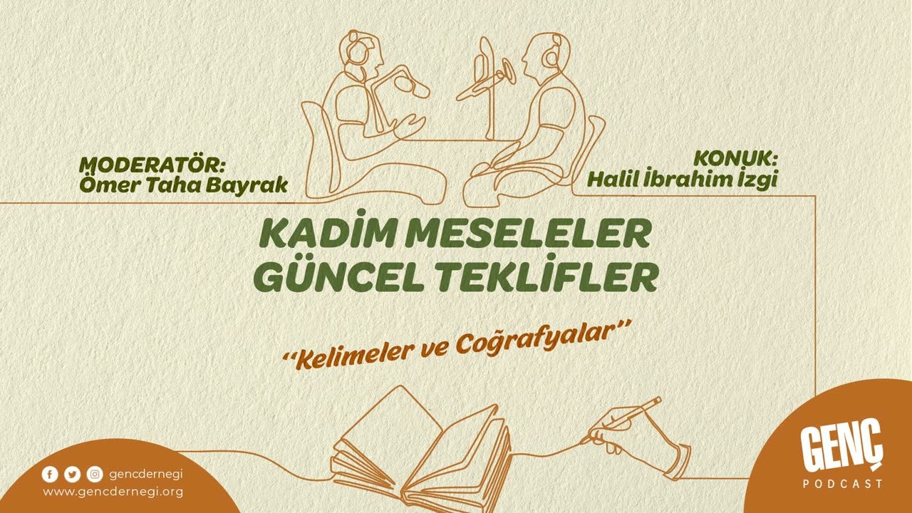 Kelimeler ve Coğrafyalar | Konuk: Halil İbrahim İzgi