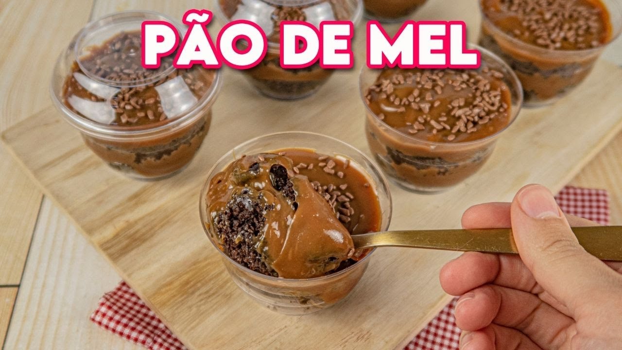 Pão de Mel no Pote (Faça e Venda) - Receita Fácil e Deliciosa!