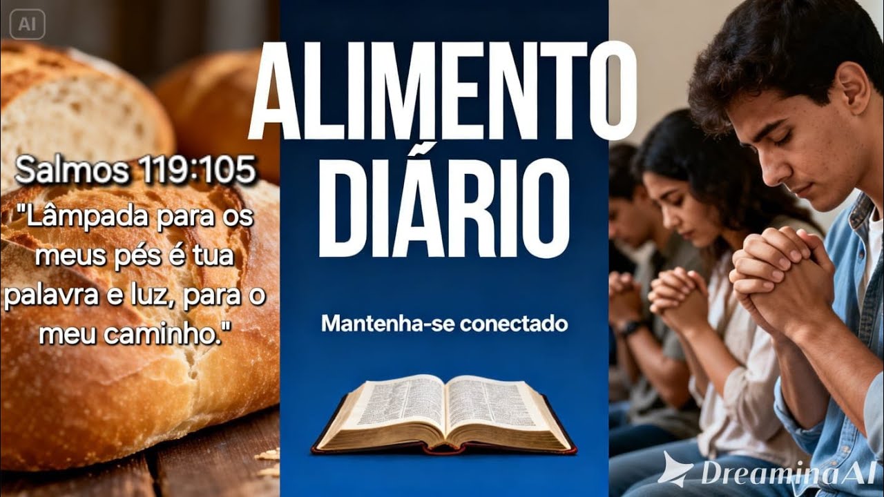ALIMENTO DIÁRIO 18 DE MARÇO.                   SALMOS 119:105