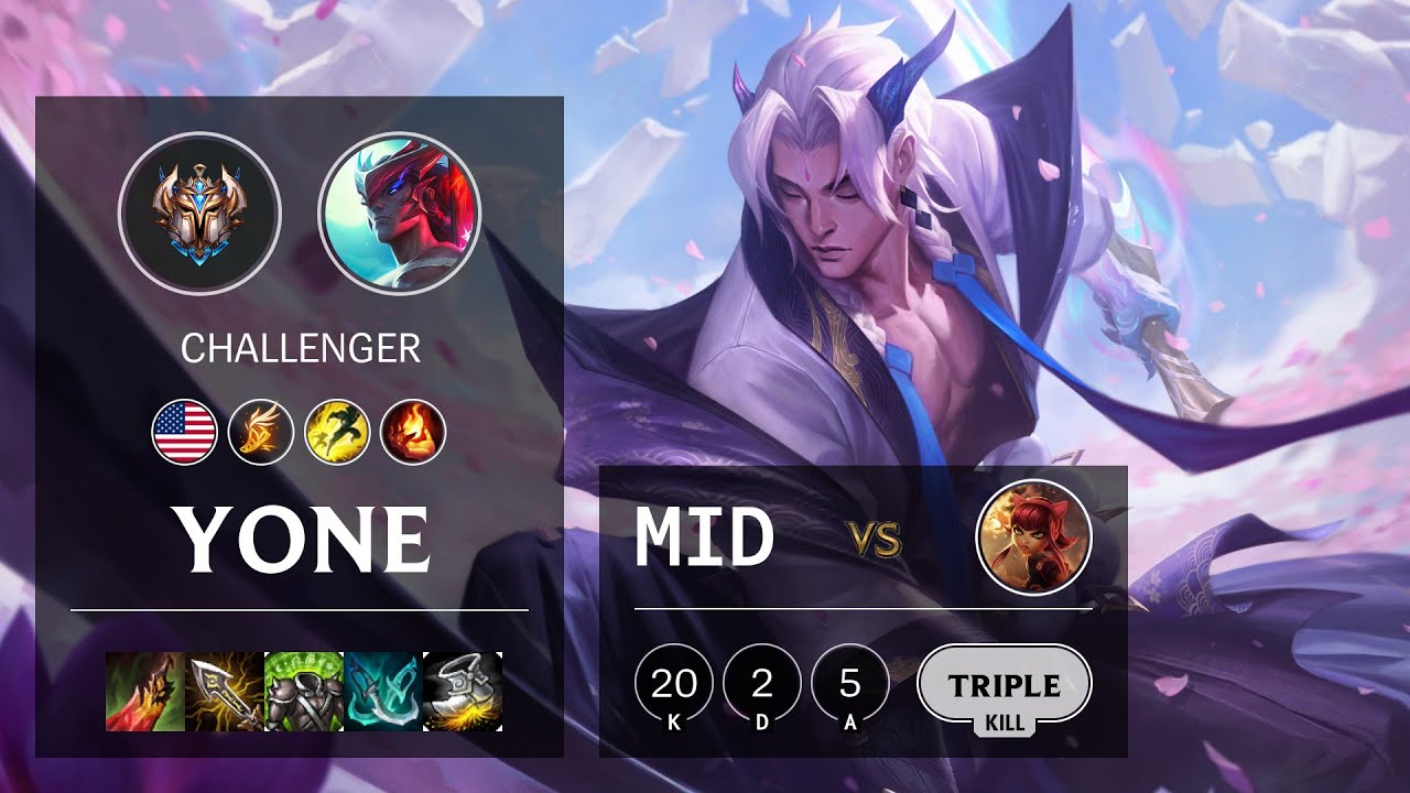 Yone Mid vs Annie - NA Challenger Patch 10.16