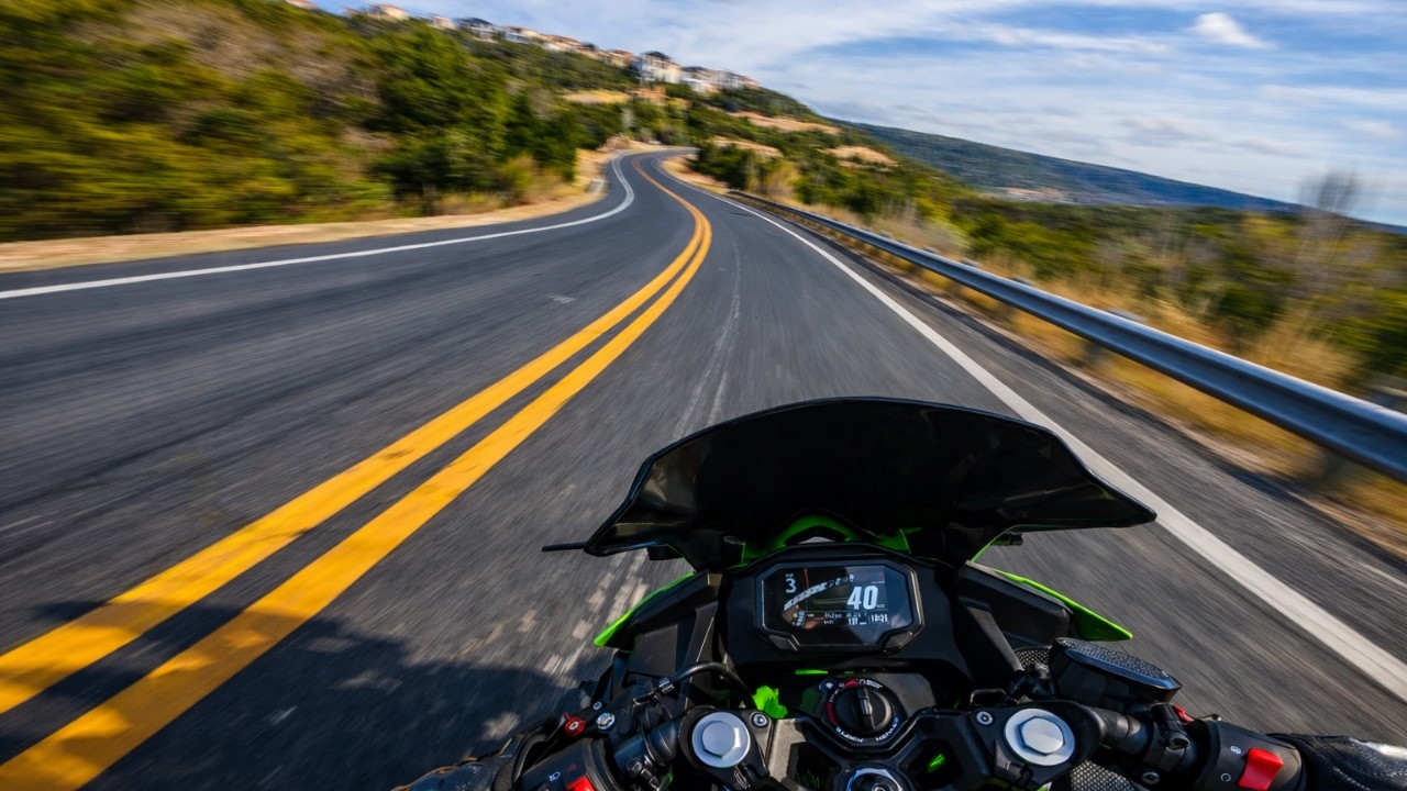 This Is Every Rider's Dream Road