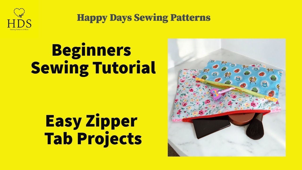 Easy Zipper Tab Projects Tutorial Master Copy 2024