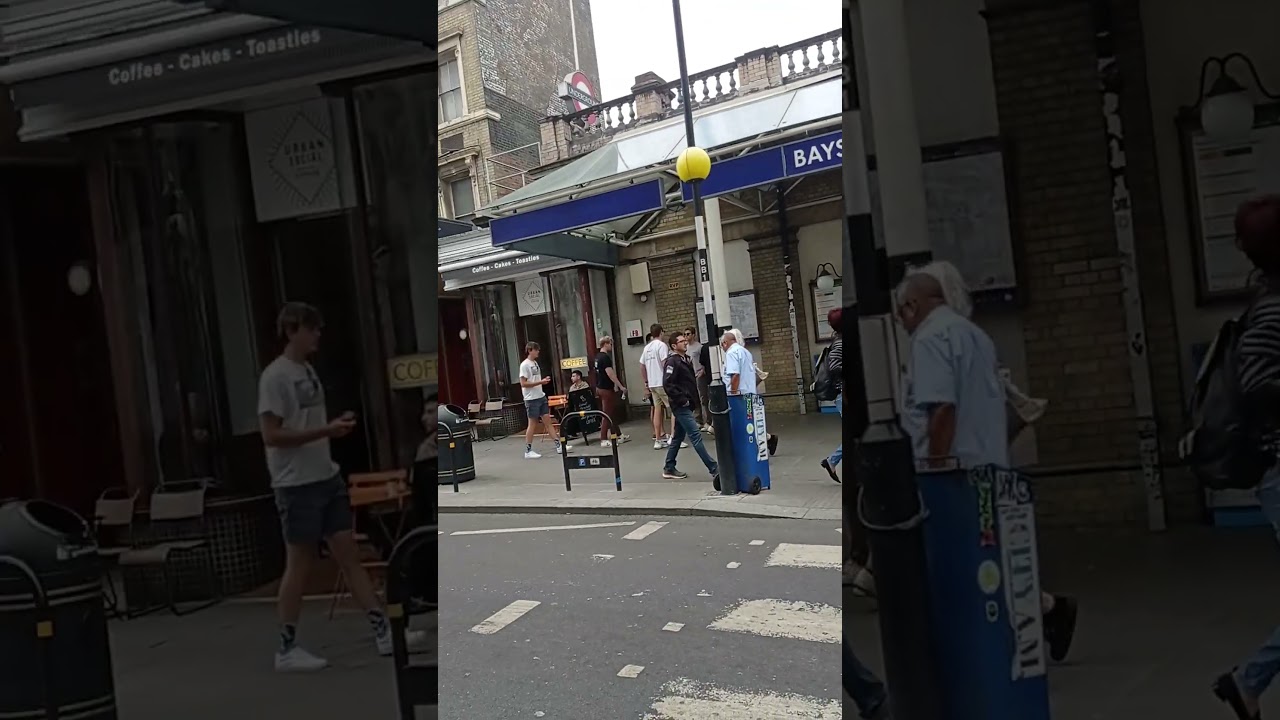 Great Britain| hydepark road | bayswater station 🚉 #british