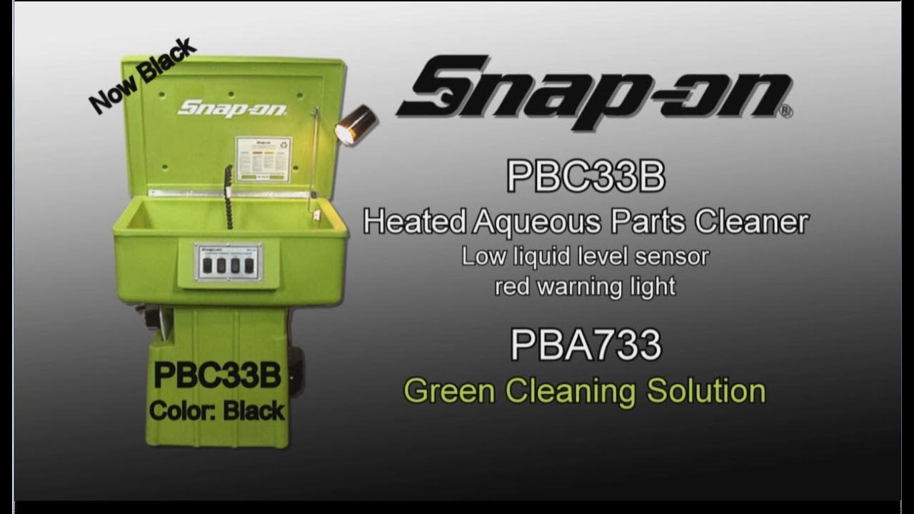 Snap-on Tools PBC33B Thermal Aqueous Parts Cleaner