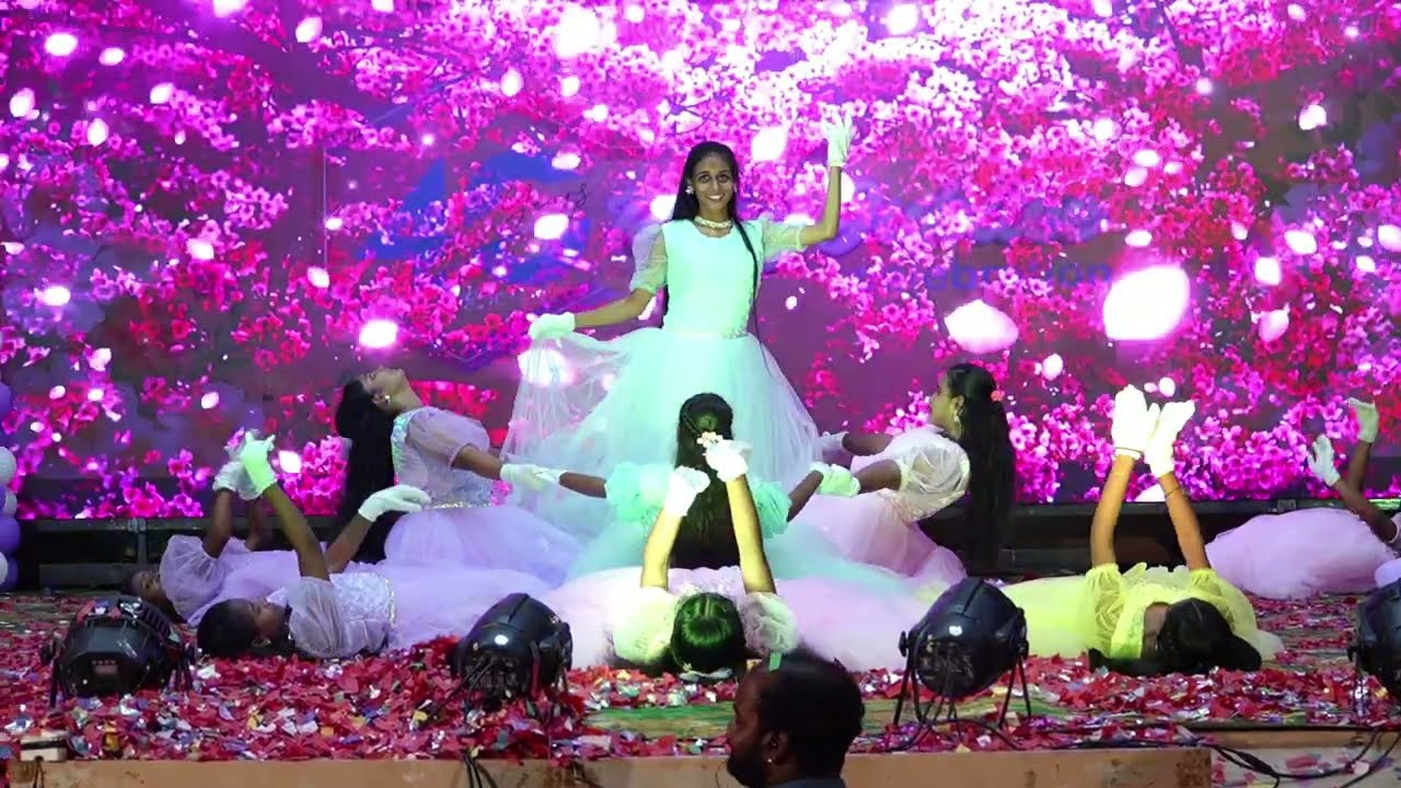 Grade 10 Girls Dance on “Poovukkul Olindhirukum” (7 Wonders) | Ruby Jubilee Annual Day 2026 | LRGS