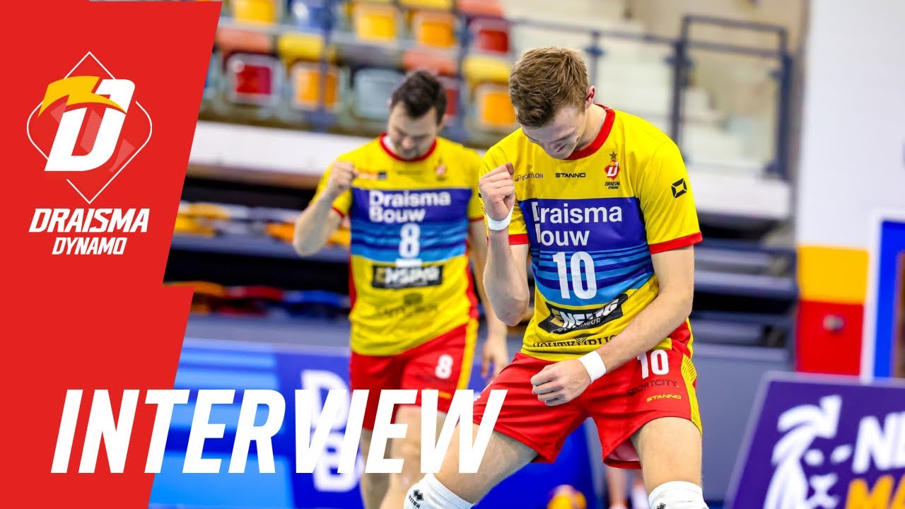 Youri Ebbelaar en Guus Boer bespreken de wedstrijd tegen Orion Stars.