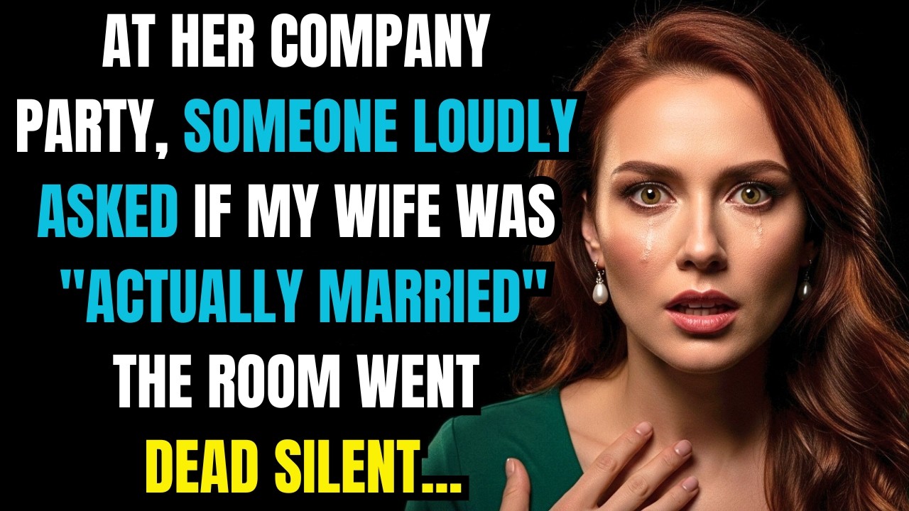 He Questioned My Marriage in Front of 200 People at My Wife's Holiday Party... Her Response Destroy