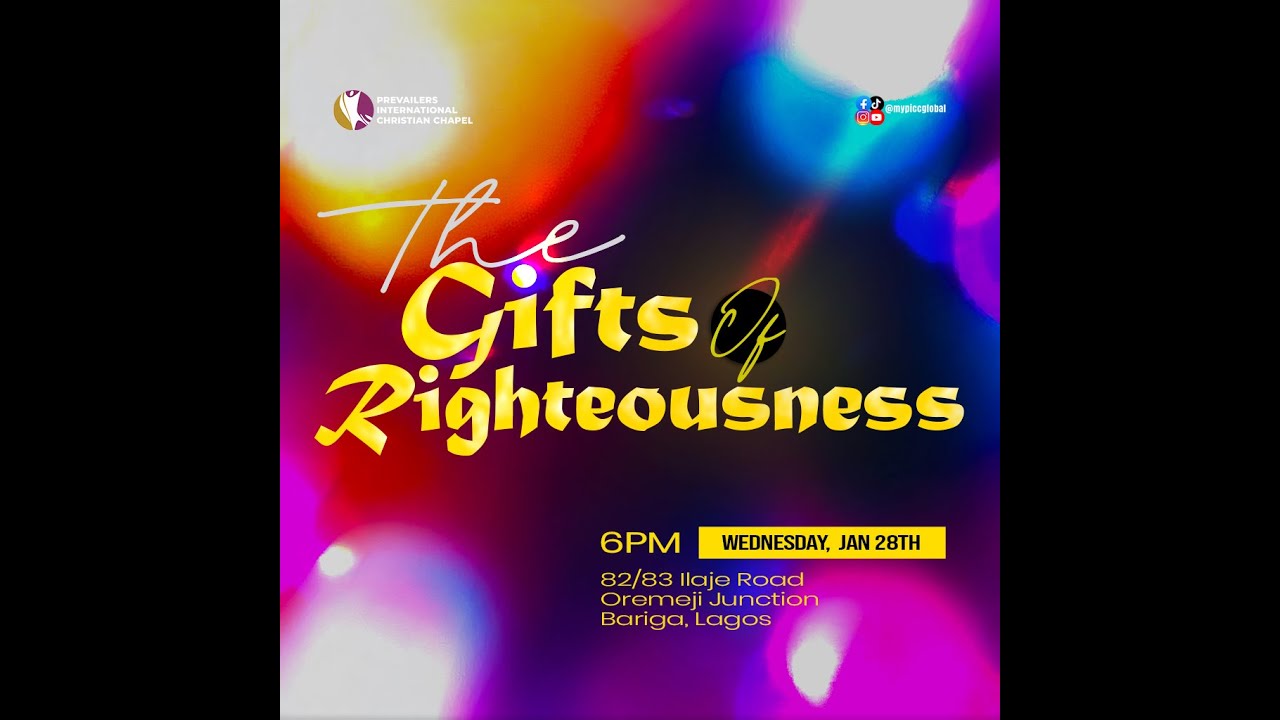 THE GIFT OF RIGHTEOUSNESS || MID-WEEK SERVICE