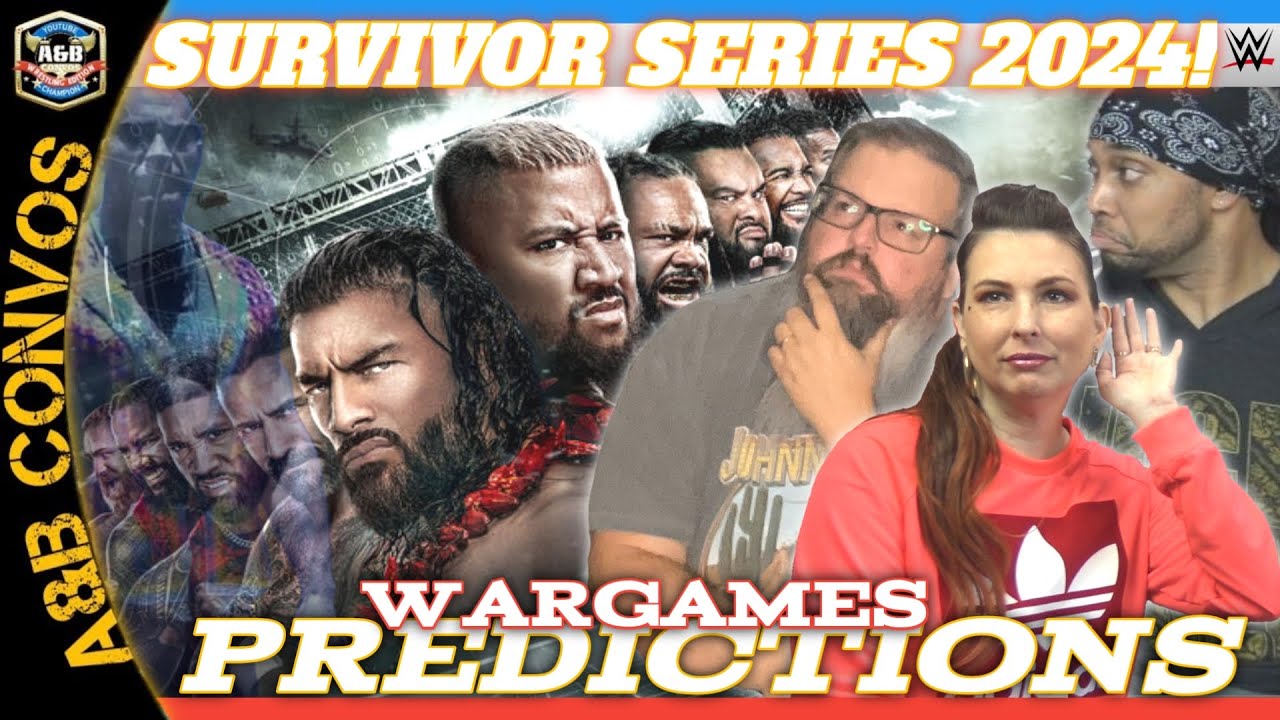 WWE Survivor Series WARGAMES 2024 Predictions! | LIVE Stream - 11/27/24
