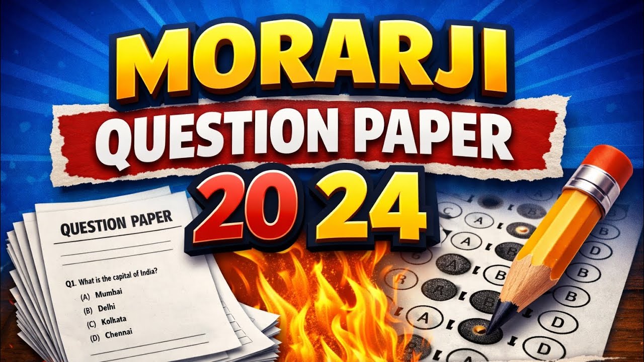 Morarji 2024 question paper🗞️ part 2 English question paper💡#viralvideo #videos #morarji