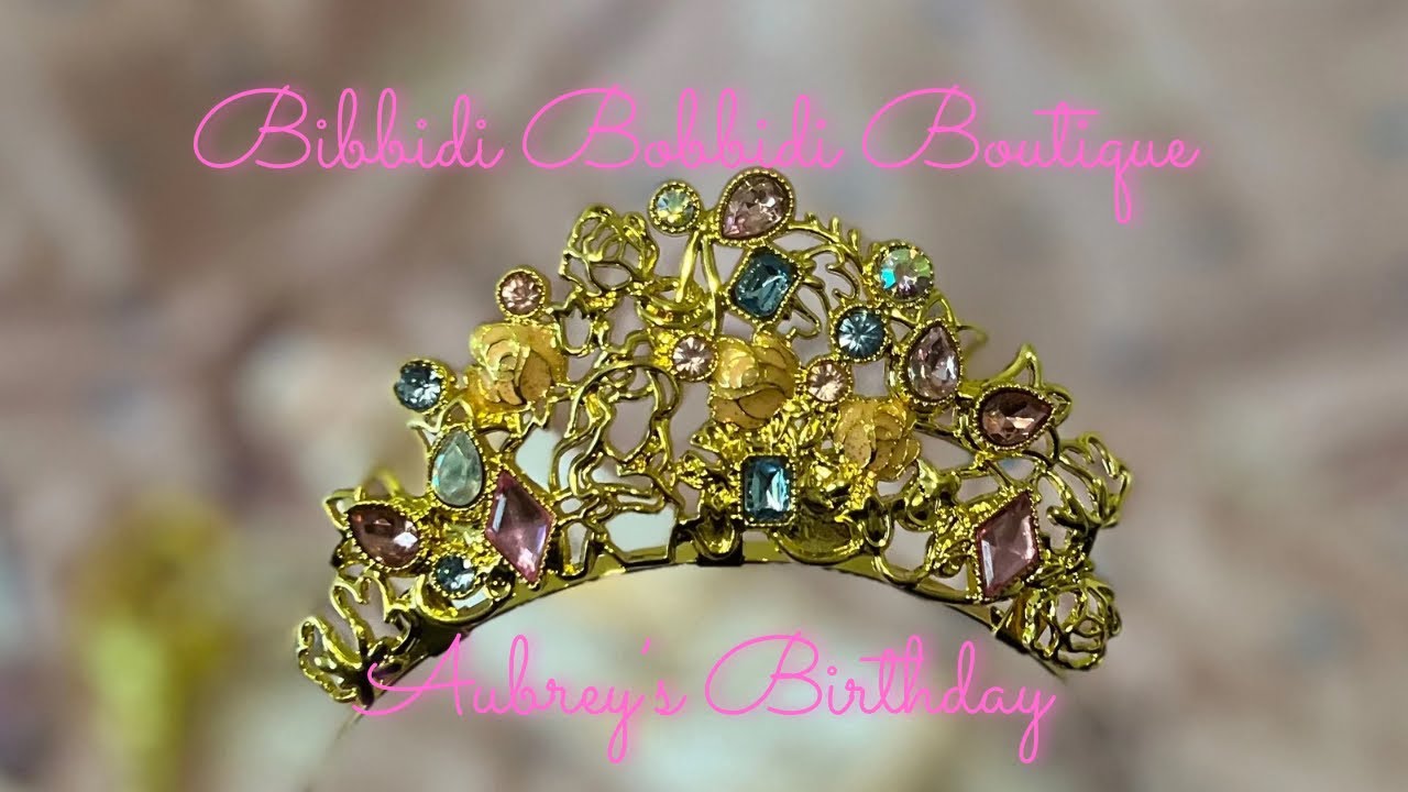Bibbidi Bobbidi Boutique Disneyland Deluxe Package Aubrey’s Birthday 2024
