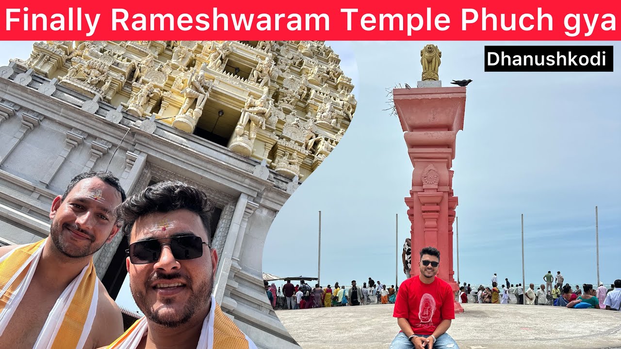Rameshwaram & Dhanushkodi Vlog 🌊 | South India Epic Ride 🚩