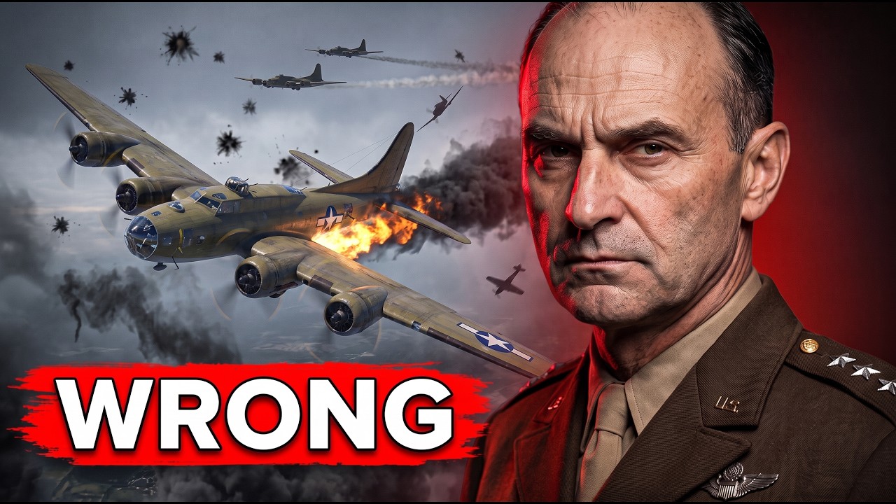 The General Whose Doctrine Killed His Own Bomber Crews. Removed Right Before It Was Fixed.