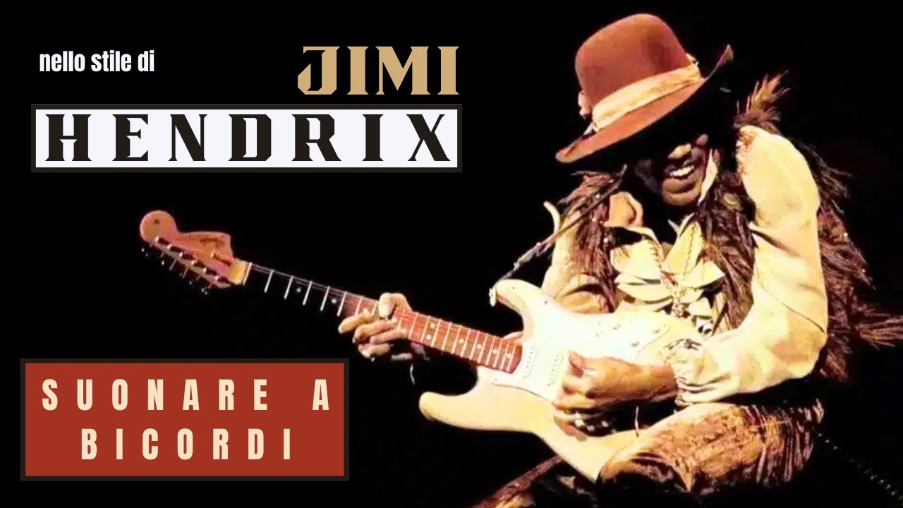Suonare a bicordi nello stile di Jimi Hendrix