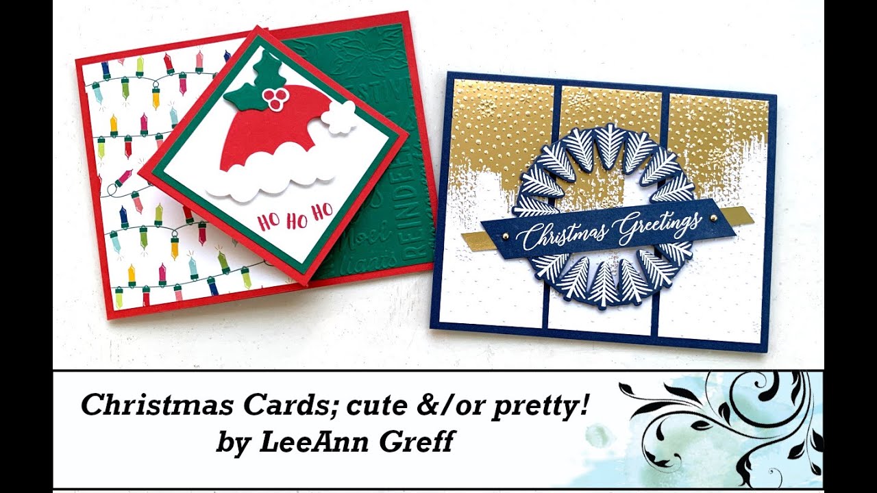 2 Christmas Card ideas