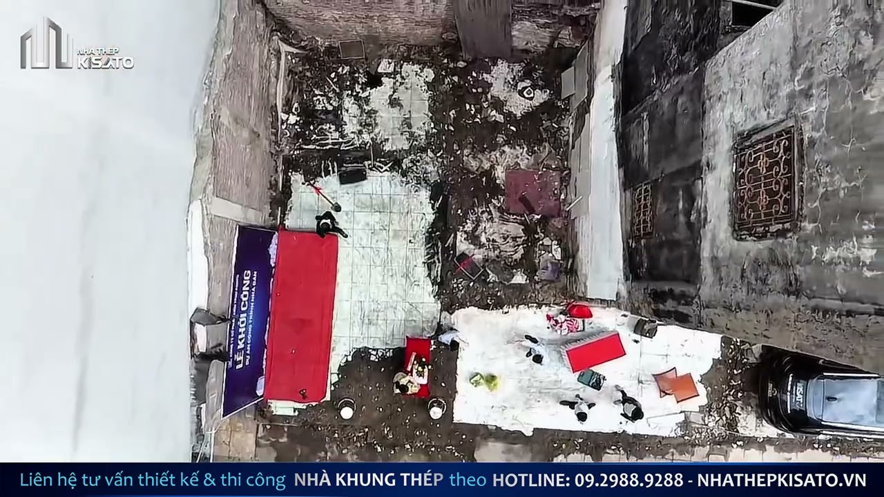 Cận cảnh khởi công nhà thép tiền chế 3 tầng - Thi công thần tốc trọn gói!