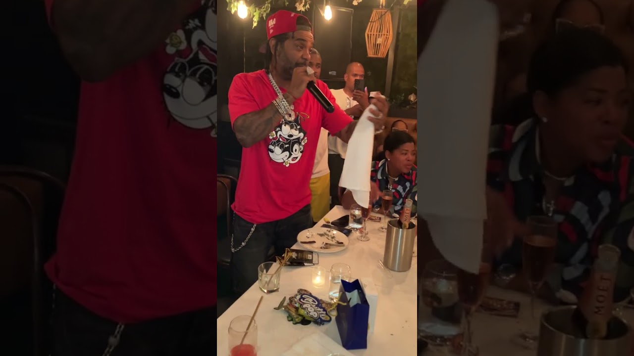 ￼Jim Jones Surprise Birthday Party NYC @jimjonesofficial #entertainment #jimjones #dipset #nyc 