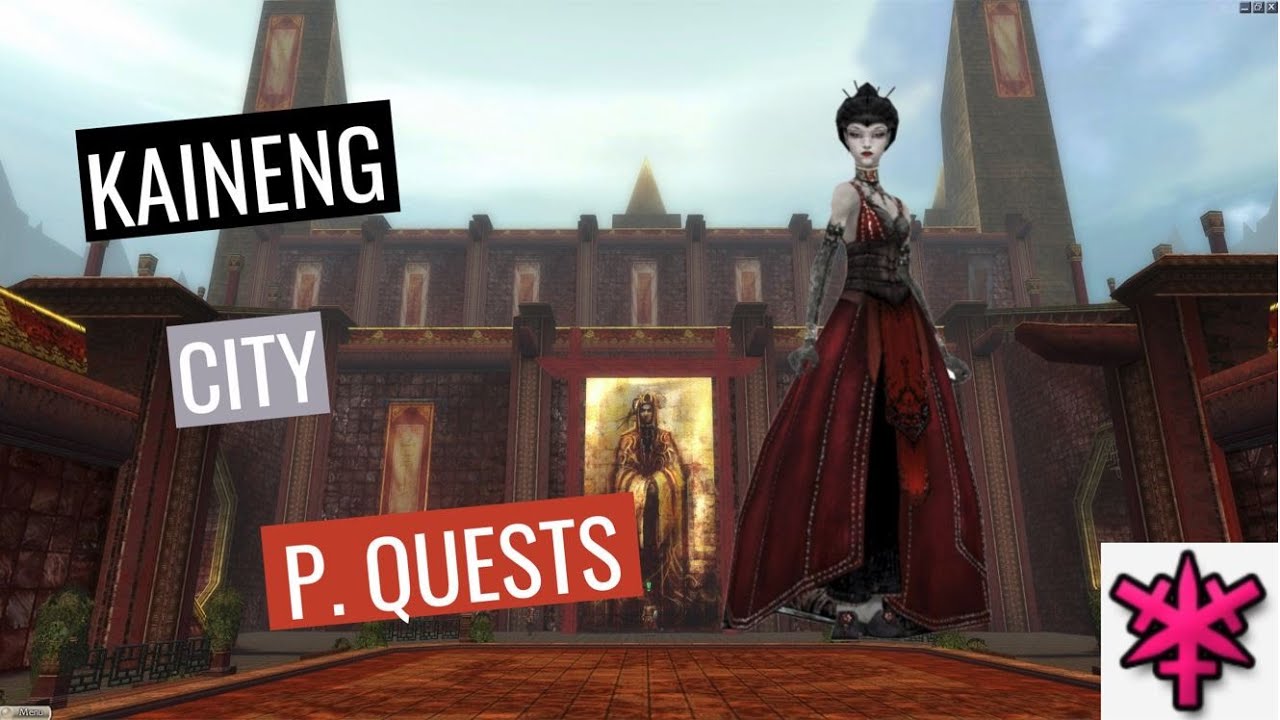 GUILD WARS FACTIONS - Kaineng City 👉 Primary Quests  [ 2021 Playthrough ]