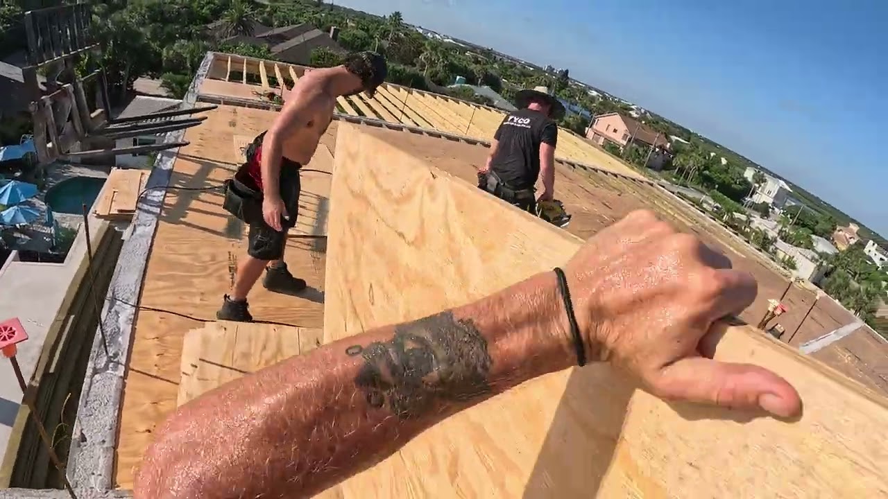 Decking With a New guy (Jersey)