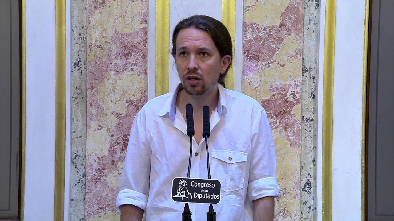 Pablo Iglesias tras la constitución del Congreso