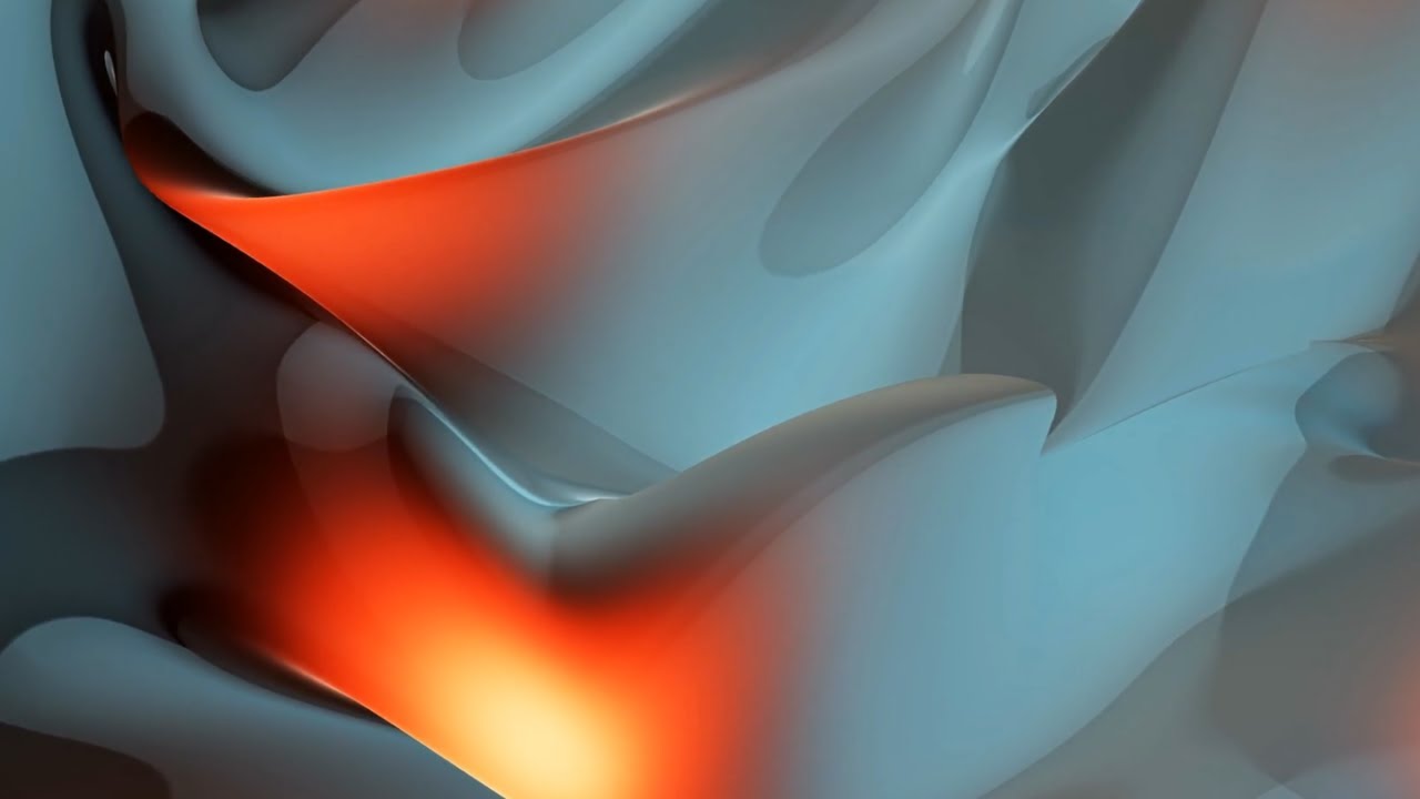 • Renderização 3D de Fundo com Abstração colorida Refletida | HD