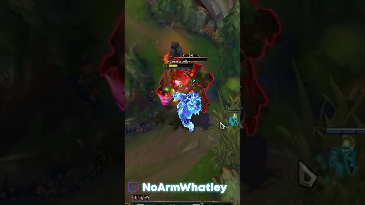 1v3 LEVEL 1 WARWICK GOING CRAZY | #shorts #leagueoflegends #warwick