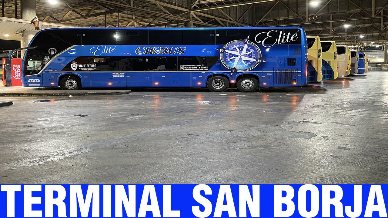 Terminales y Rodoviarios #3 - Movimiento de Buses en Terminal San Borja - Santiago