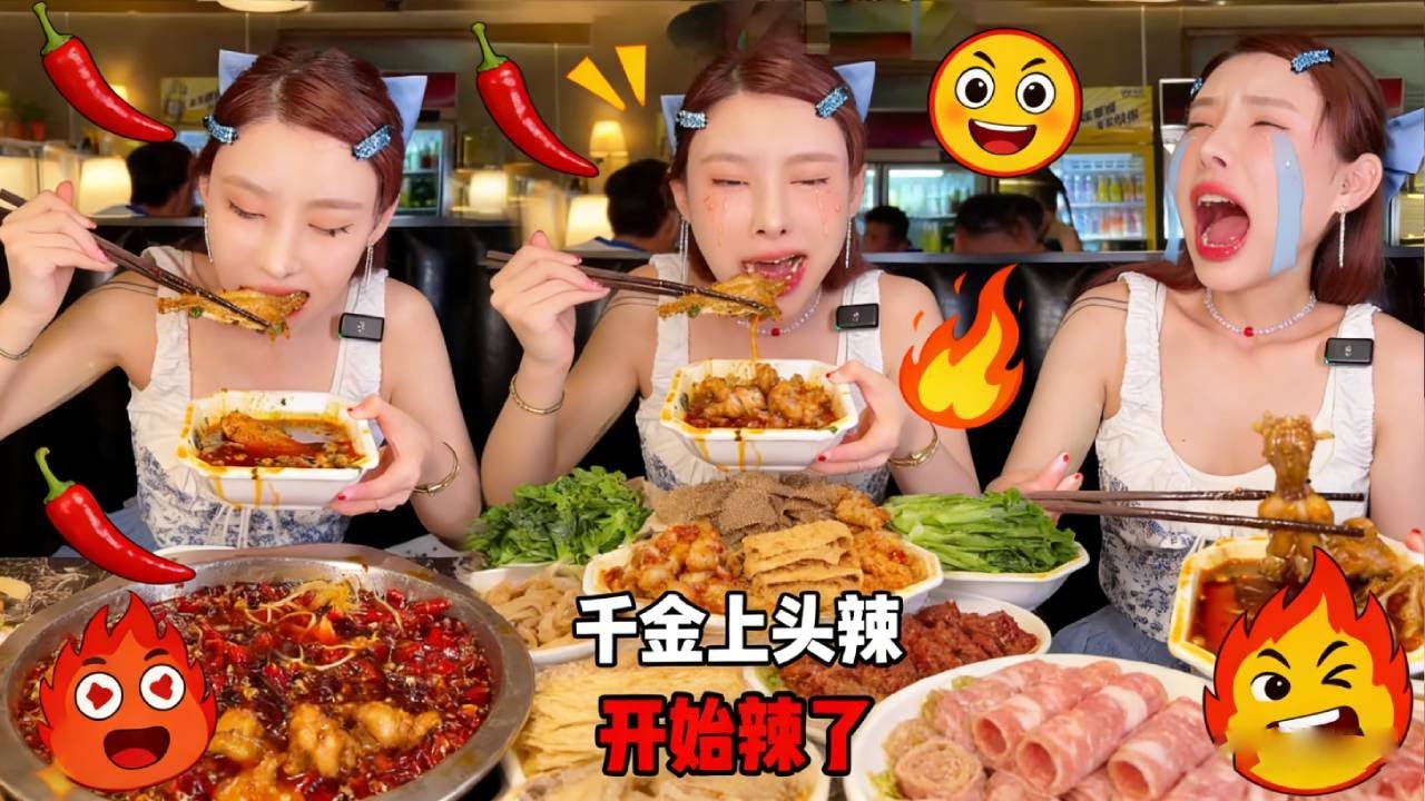 千金三战爆辣美蛙鱼？不！辣哭辣懵后当场宣布：再也不来了