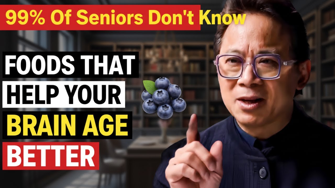 Seniors Over 60: 7 Nutrient-Rich Foods That Support Brain Aging | Dr. William Li