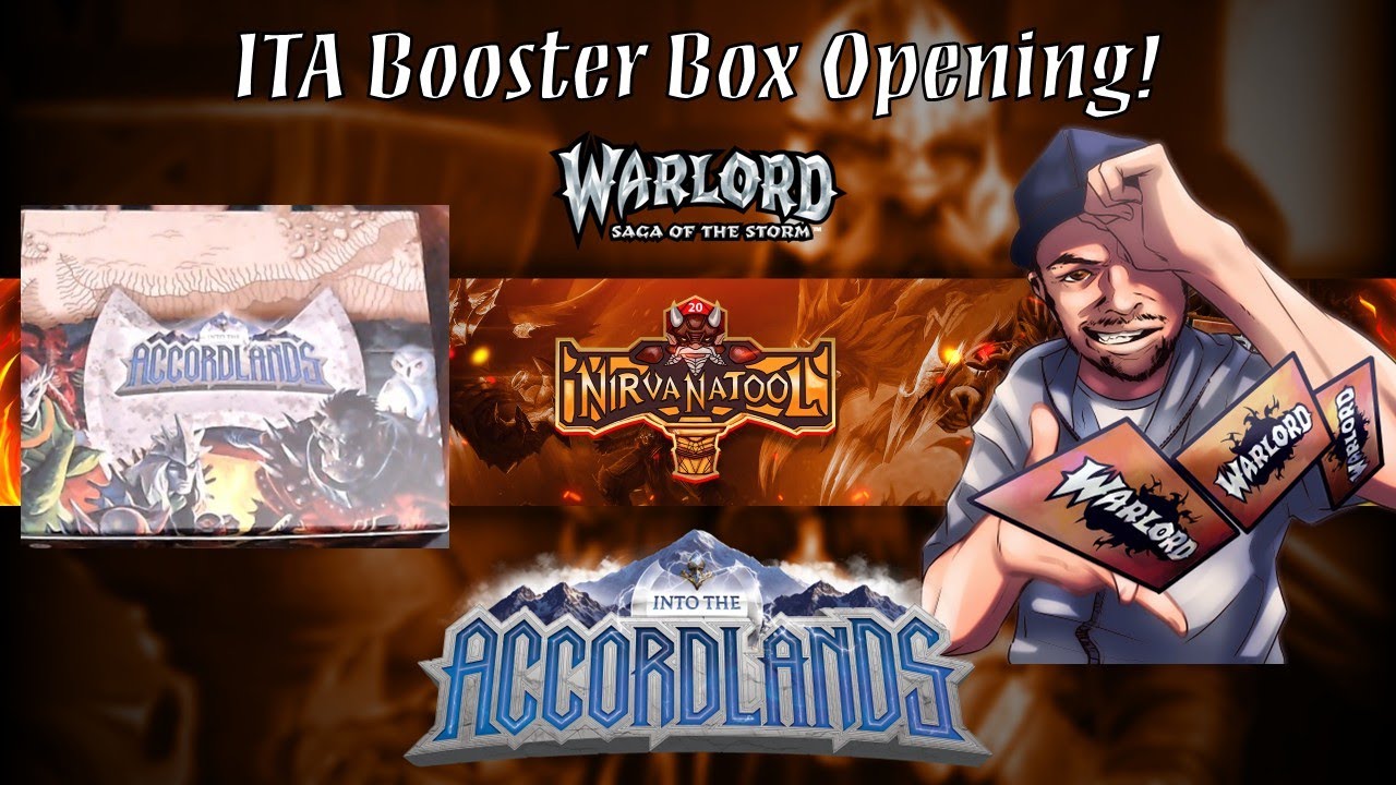 Into the Accordlands Booster Box Opening | Warlord: Saga of the Storm