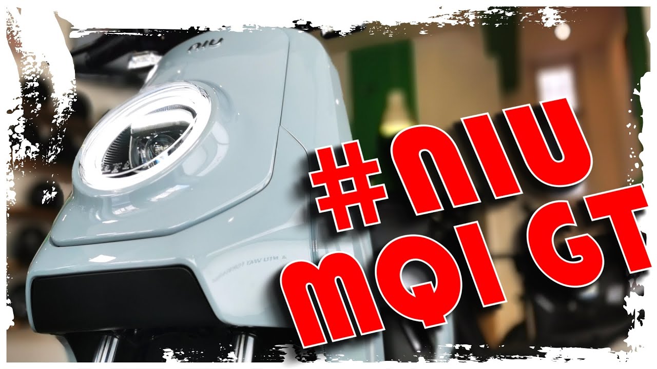 NIU MQI GT ⚡ MODELL-2021! ⚡ 45km/h & 70km/h - EROLLER - ESCOOTER - MQI GT - UNBOXING (DEU-GER)